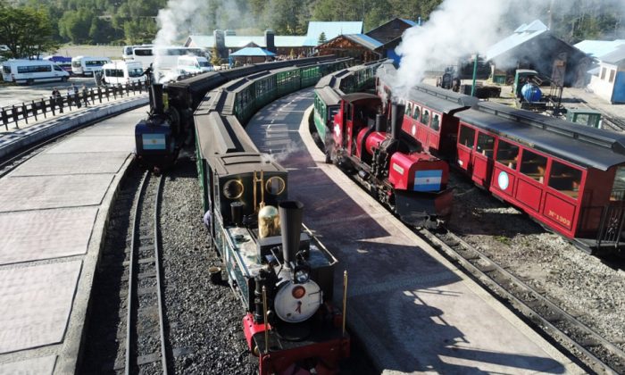 Tren del Fin del Mundo con niños