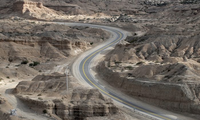 Ruta terrestre a bordo de transporte público